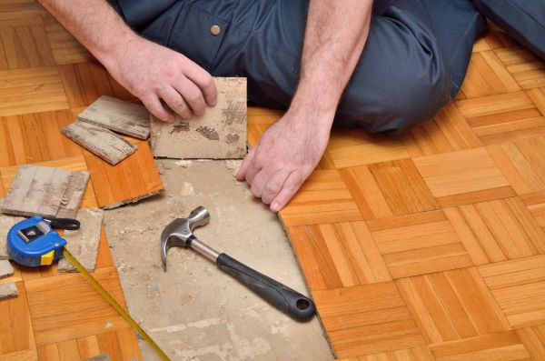 Cost of Handyman Floor Repair in Mchenry